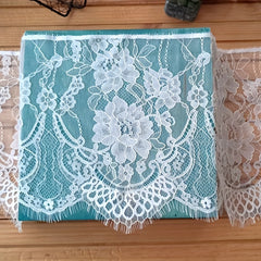 Mesh Lace Trim Fabric Wedding Veil Clothing Craft 3m