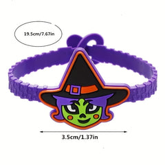 Cartoon Kids Bracelet Set Halloween Party Favor Kids Dress Up Accessories