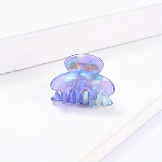 Small Hair Claw Sweet Side Clip Retro Hair Claw College Style Hair Clip