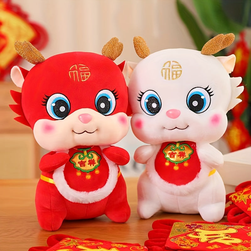 Dragon Plush Doll Room Decor Christmas Year's Gift