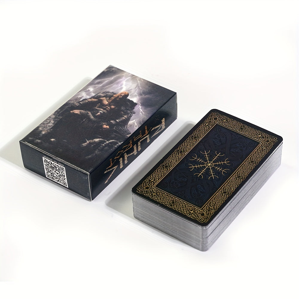 78 Piece Runic Tarot Deck - Unlock Ancient Nordic Secrets