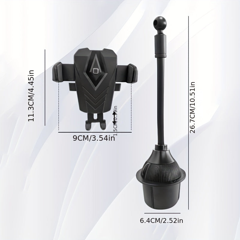 Car Mobile Phone Water Cup Holder Center Control Seat Bracket