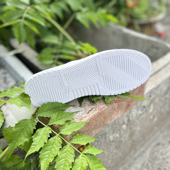 Solid Flat Slip On Low Round Toe Non-slip Soft Sole Shoes