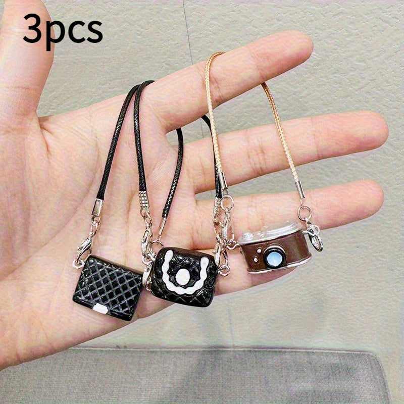 Mini Doll Tote Set Resin Accessories Mixed Colors Stylish for Backpacks Handbags