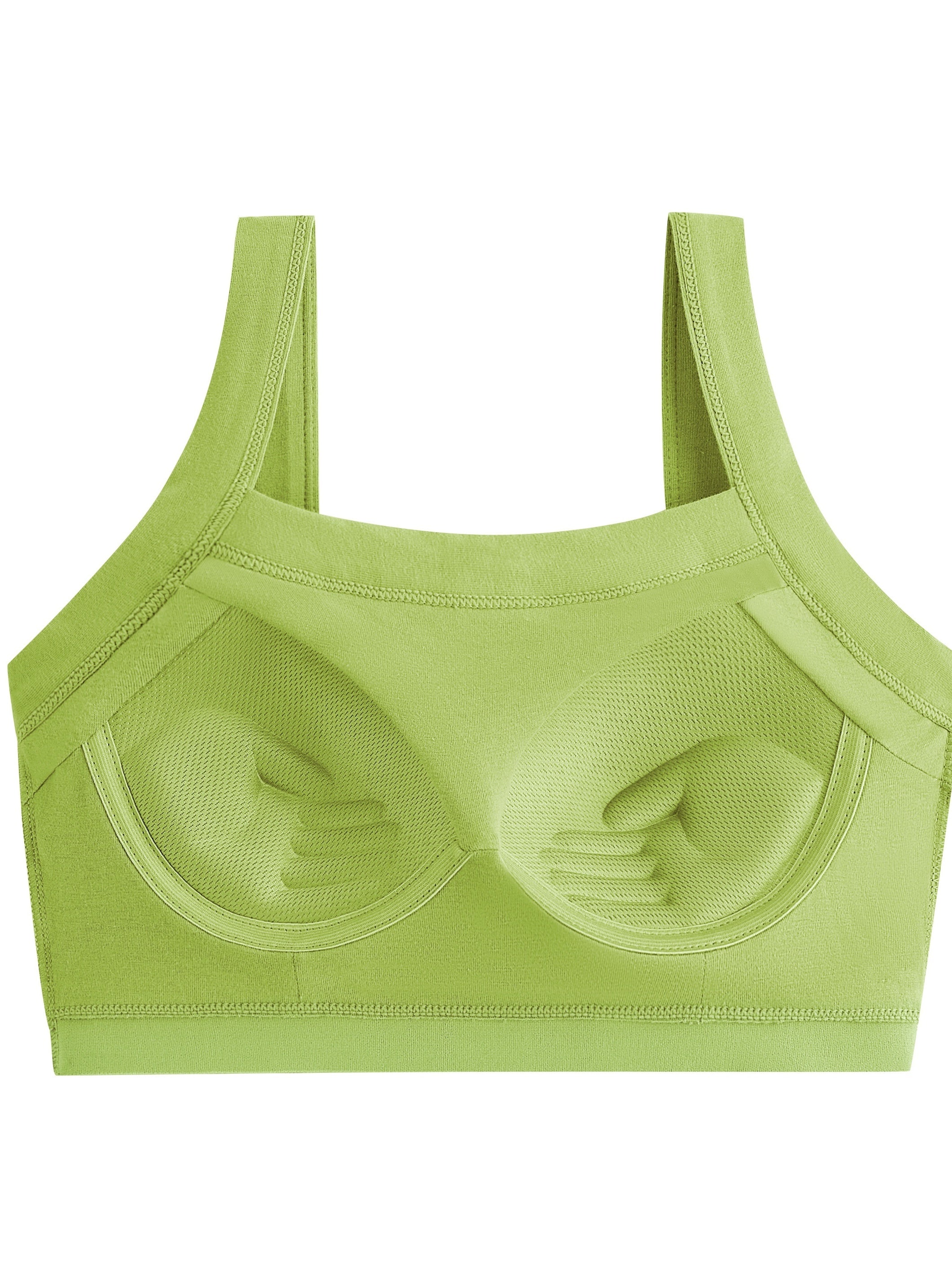 Breathable Wireless Push-up Bra