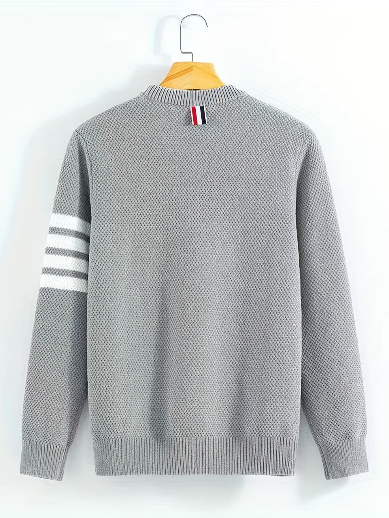 Men's Striped Knit Sweater