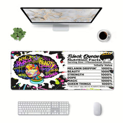 Large Queen Mouse Pad 29.97x80.01cm Non-Slip Base Mousepad