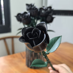 Rose Bouquet Building Blocks Set Gothic Valentine's Decoration 1000pcs