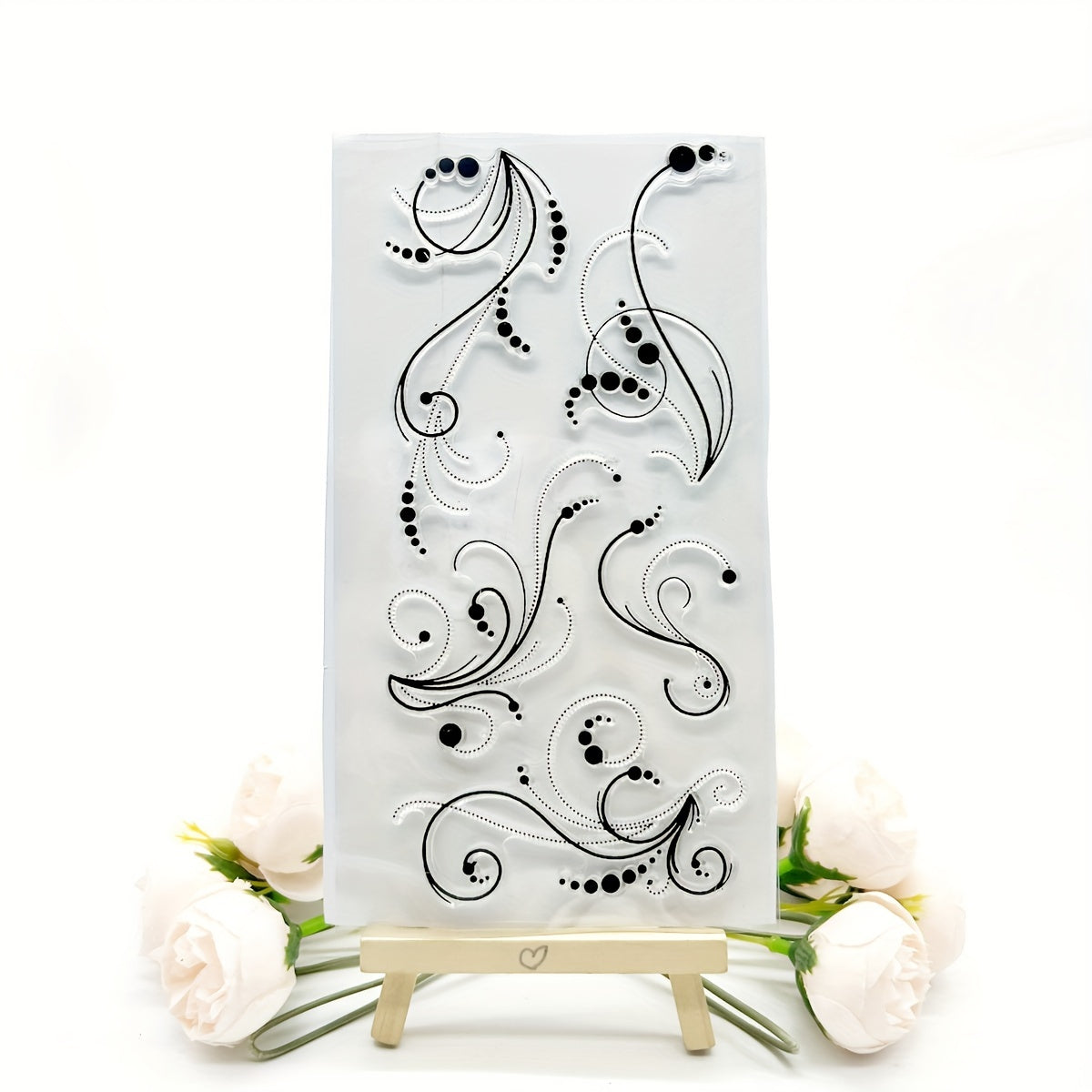 1pc Background Stamp Painting Tools DIY Scrapbooking Silicone Seal