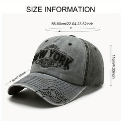 Vintage New York Embroidered Baseball Cap