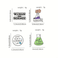 Cartoon Alloy Anti-Blowing Pin Beaker Brooch for Kids