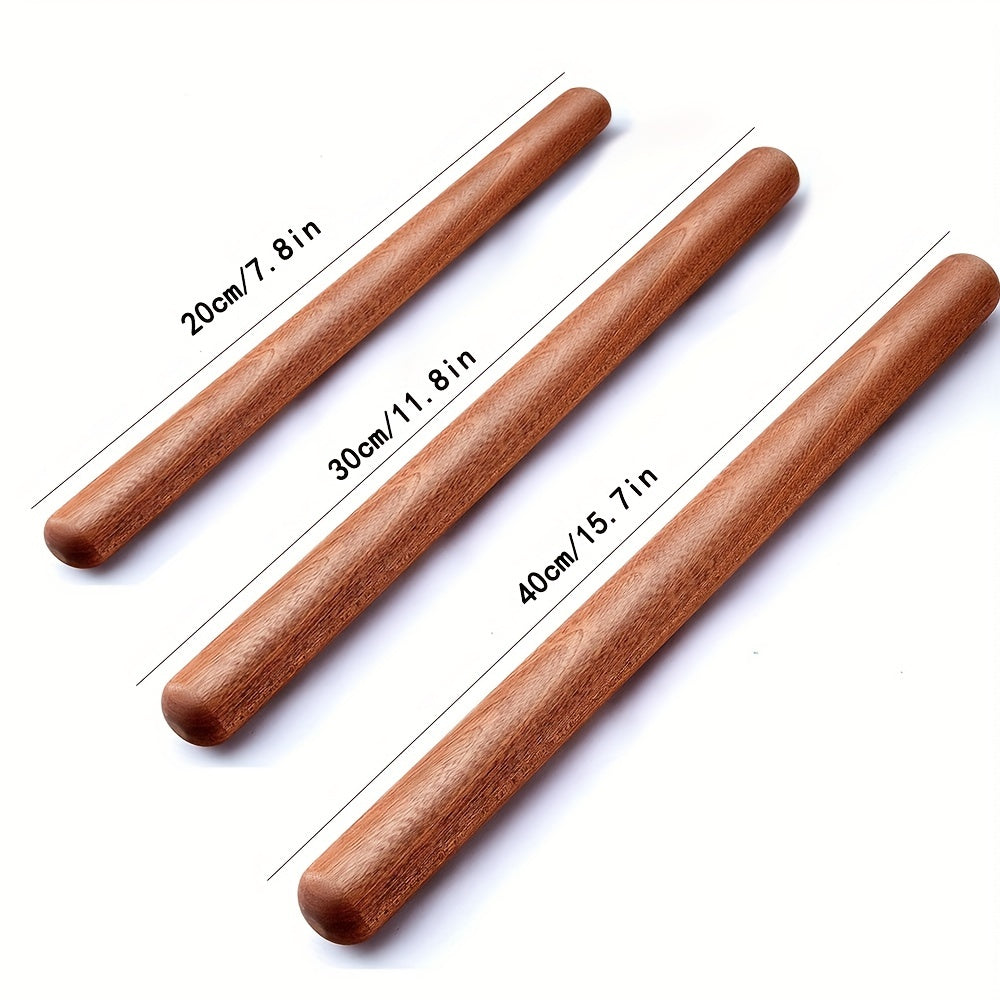 Wooden Rolling Pin Dough Roller Kitchen Utensil for Baking and Cooking
