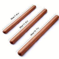 Wooden Rolling Pin Dough Roller Kitchen Utensil for Baking and Cooking