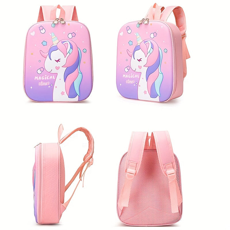 Kids Unicorn Kindergarten Backpack Cartoon Astronaut School Bag