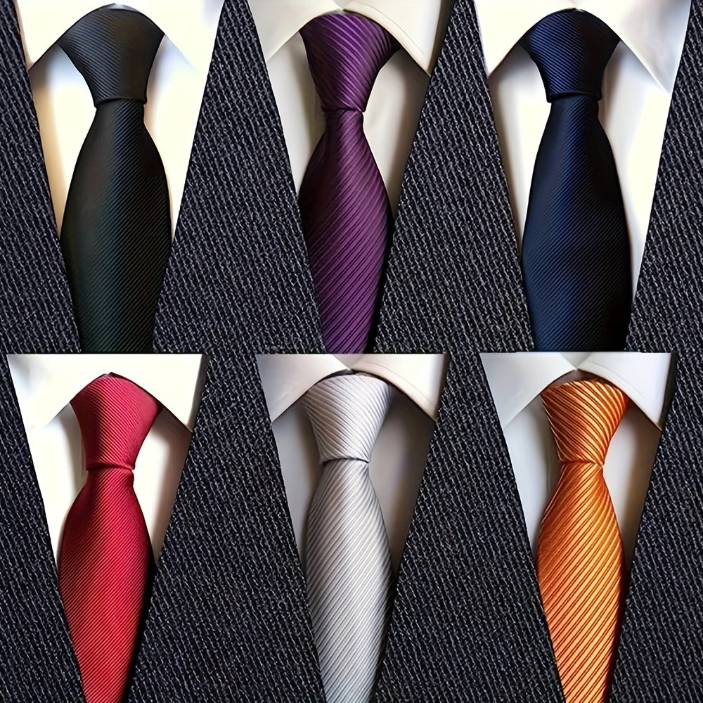 Needle Spring Light Colour Men Teenager Daily Tie Business Style Casual