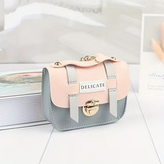 Girls Casual Stitch Mini Coin Purse Bag Wallet Holiday Party Gift