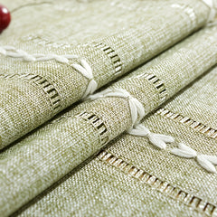 Hand Woven Tassel Table Runner for Dining Room & Kitchen