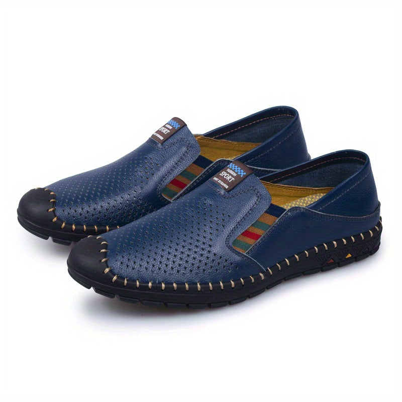 Men's Mesh Slip On Shoes With Draw String