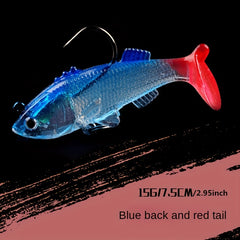Bionic Long Casting Paddle Tai Swimbait for Freshwater and Saltwater Fishing