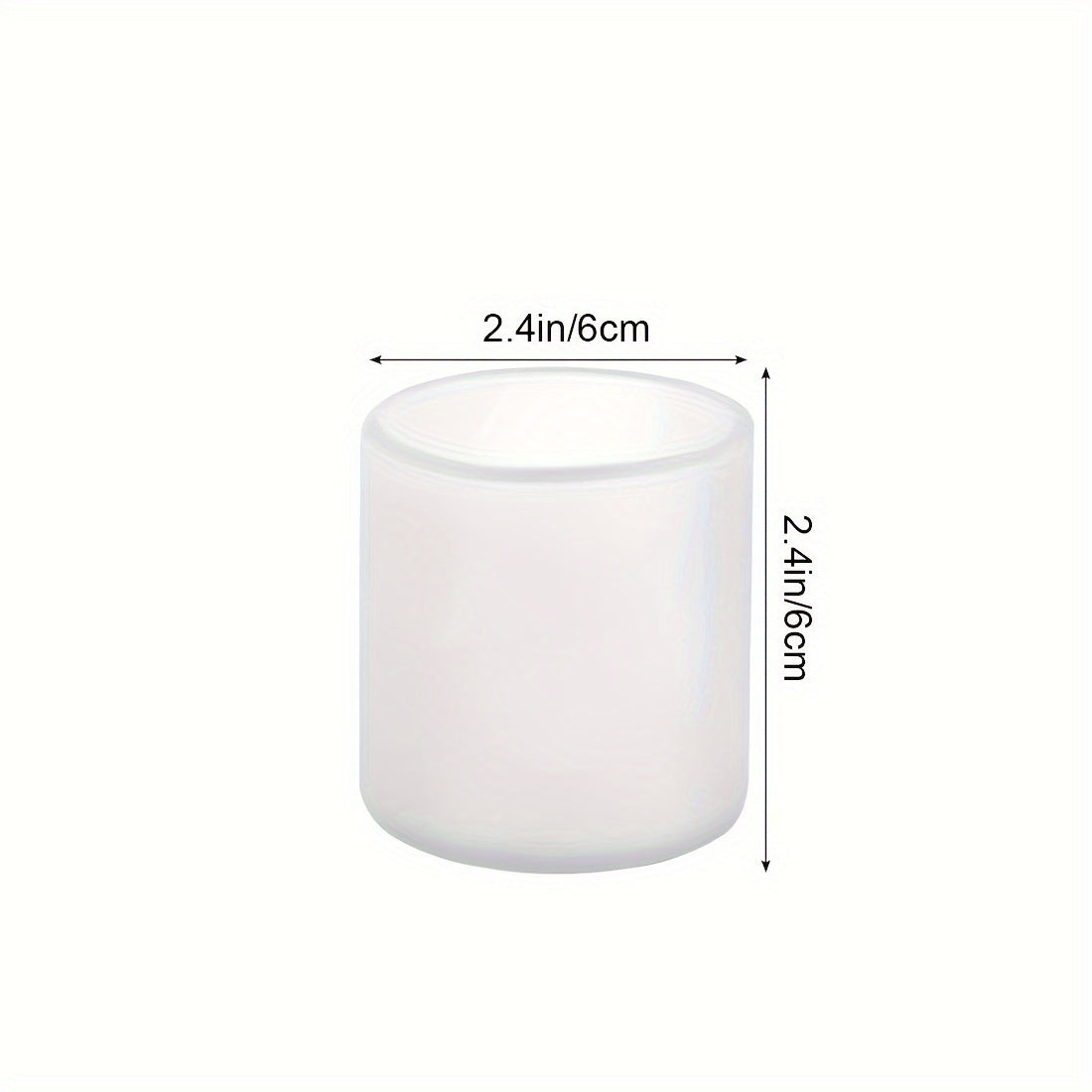 1pc Cylinder Silicone Candle Mold 10 & 7 & 5 08cm For DIY Crafts Wax Candle