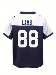 Boys Breathable Rugby Jersey Athletic Competition Shirt