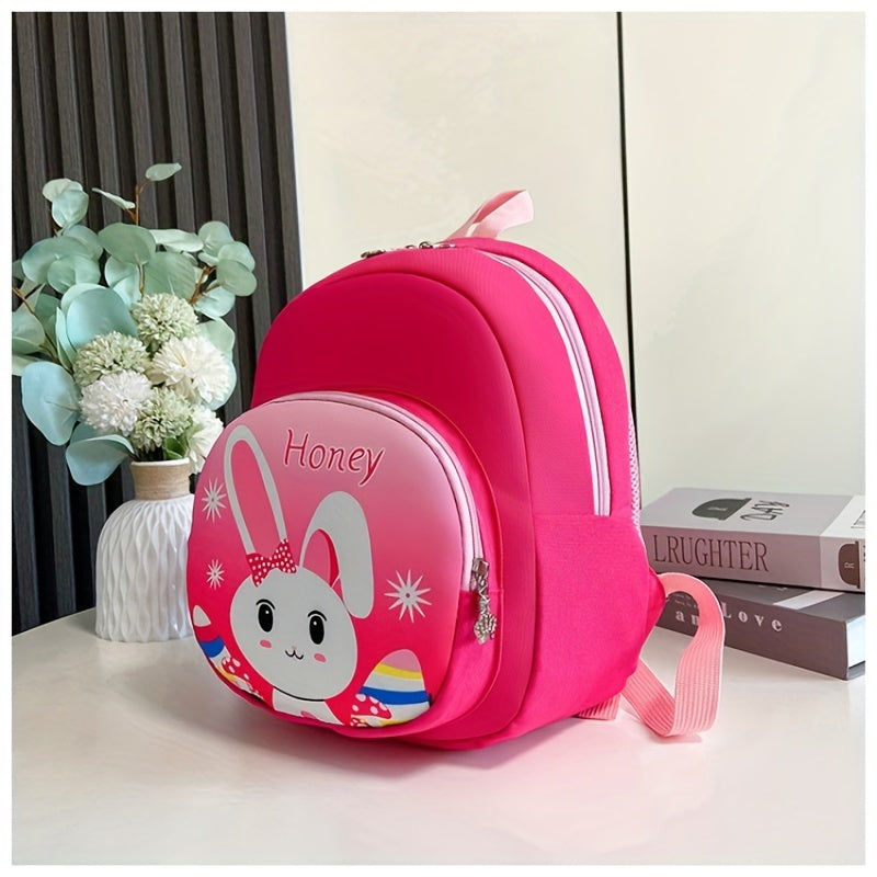 Kids Rabbit Printed Kindergarten School Bag Ultra light Backpack