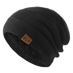 Men's Winter Casual Fleece Knit Pullover Hat
