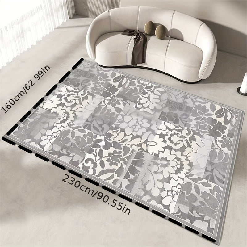 Loop Velvet Carpet Printed Carpet Machine Washable Heavy Duty High Carpet