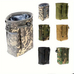 Outdoor Camo Molle Dump Bag Magazine Pouch