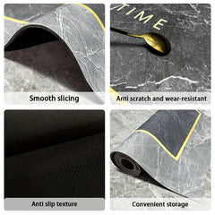 2pcs Anti Fatigue Kitchen Rug Set Non Slip Standing Desk Mat Dirt Resistant
