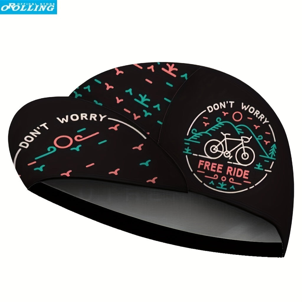 ROLLING Skull Classic Cycling Cap Quick Dry Sports Cap For Bike Riding