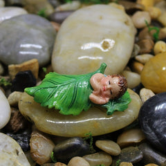Flower Fairy Statue Micro landscape Ornaments Resin Succulent Plant Decor