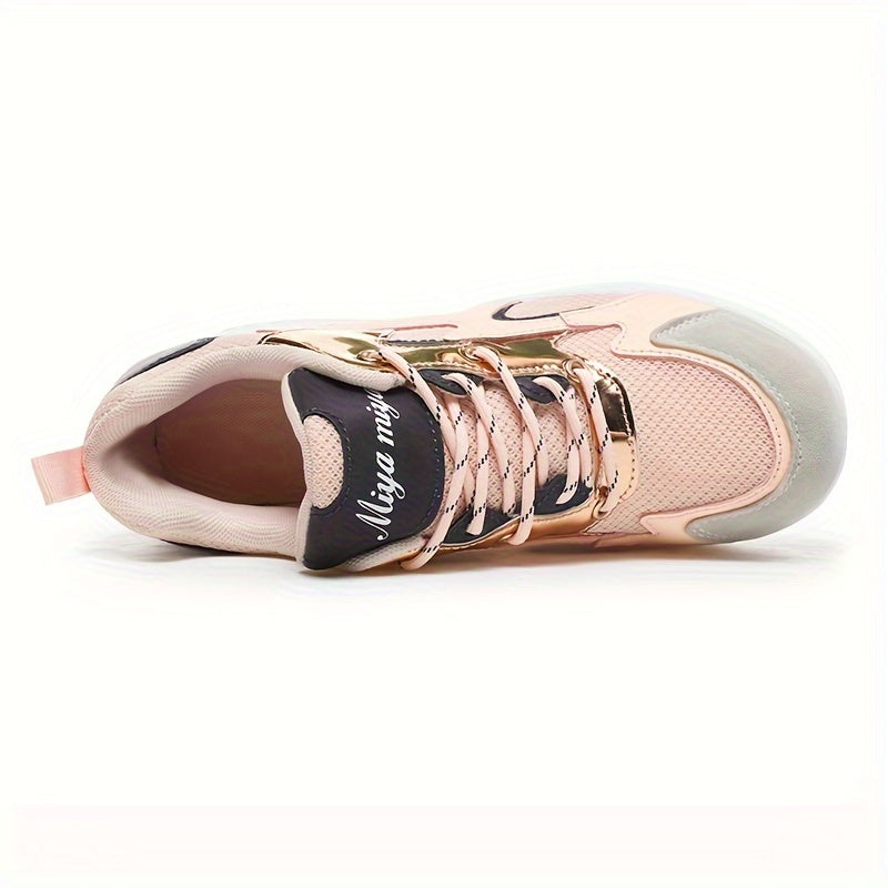 Girl's Breathable Roller Shoes Detachable Wheel Skate Sneakers