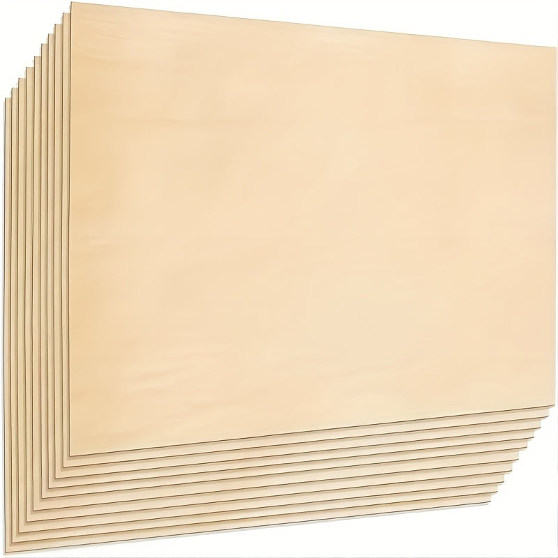 8pcs Unfinished Wood Balsa 200 X 100 X 2mm Plywood Board