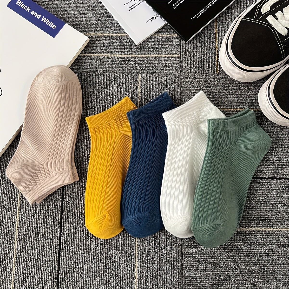 10 Pairs Soft Lightweight Low Cut Ankle Socks Women's Stockings