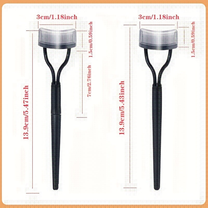 Eyelash Comb Lash Separator Mascara Lift Curl Metal Brush Beauty Makeup Tool