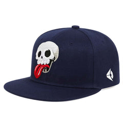 Men Tongue Out Adjustable Snapback Hat
