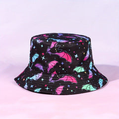 Halloween Elements Reversible Bucket Hat