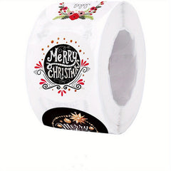 500 Christmas Stickers Decorative Box Seal Seal Packaging Business Labels