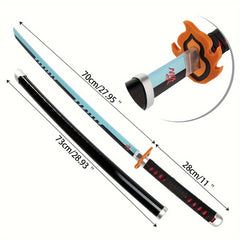 Anime Sword With Stand Samurai Katana Sword Replica Halloween Cosplay Props