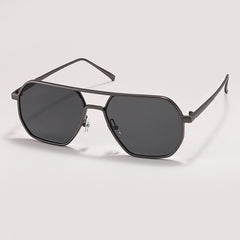 Men's Retro Sunglasses Black Frame UV400
