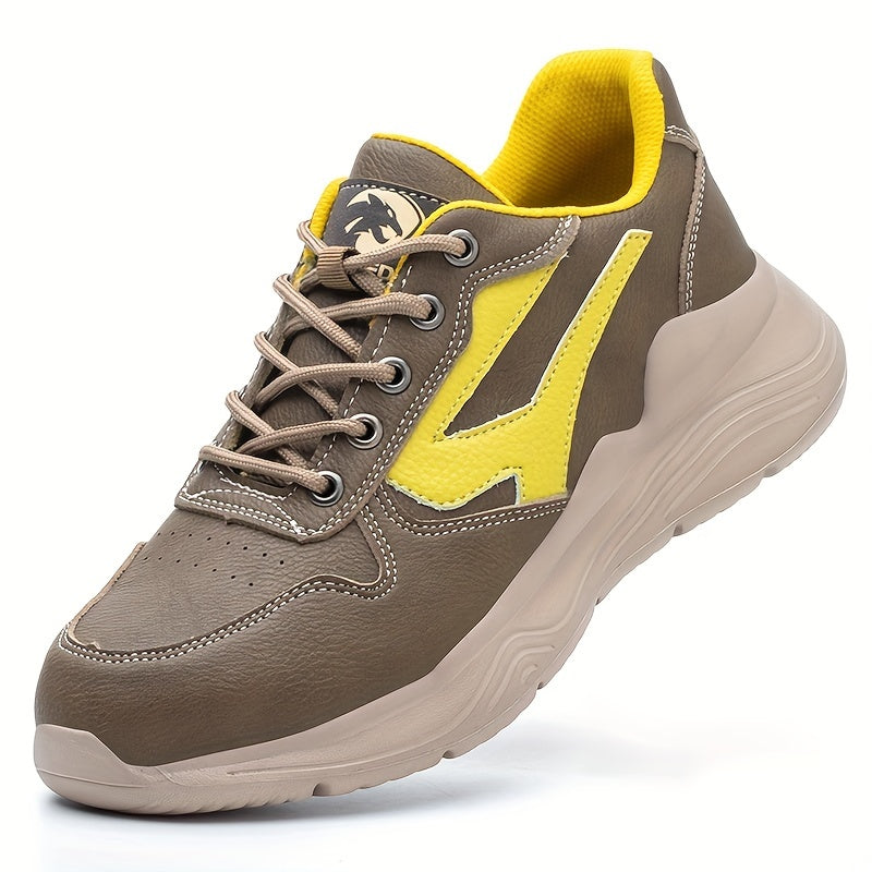 Steel Toe Safety Shoes Puncture Proof Work Shoes Chunky Sneakers