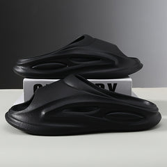 Men's Cloud Slides Pillow Slippers Lightweight Open toe Shoes