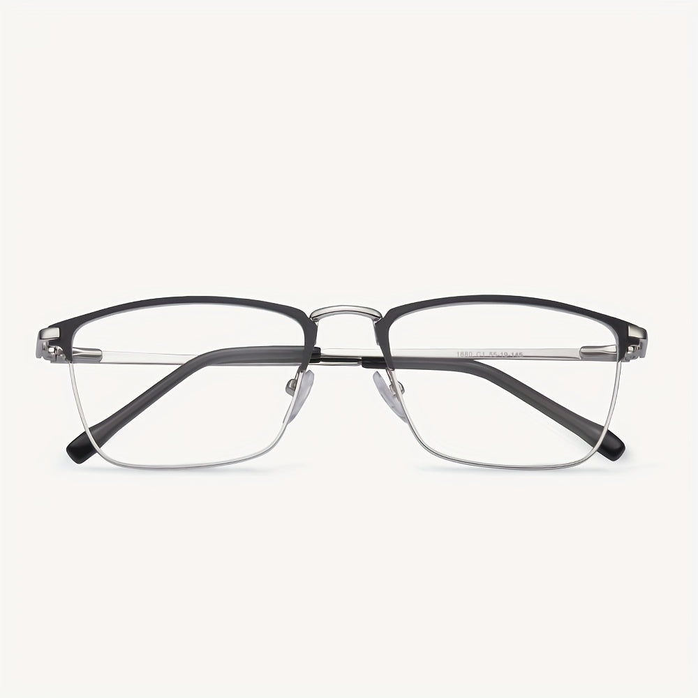 Men's Light Blocking Glasses Unisex Square Frame Computer Eye Protection