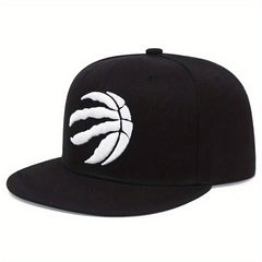 Men's Embroidered Flat Brim Baseball Cap