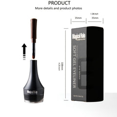 Waterproof Eyeliner Gel High Pigment Brown Eyeliner Cream