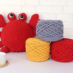 2balls Soft Hand Woven Thick Thread 165g Crochet Knitting Bundle