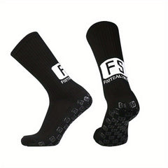 Non Slip Football Socks - Breathable Sports Socks - One Size Fits All