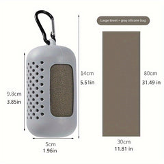Outdoor Sports Cold Feeling Towel Portable Camping Towel