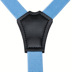Adjustable Y-Back Suspenders Bow Tie Set